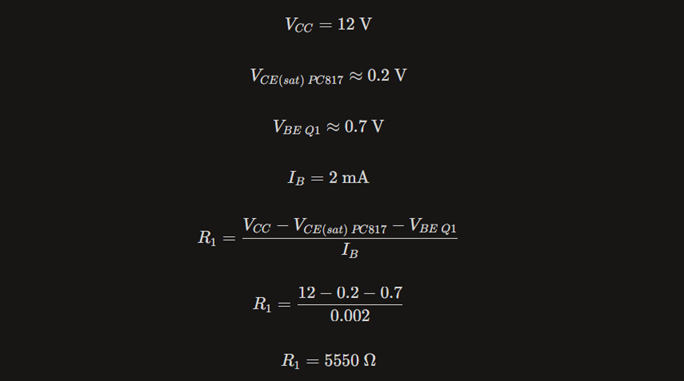 Calculo de resistencia de Saturación 