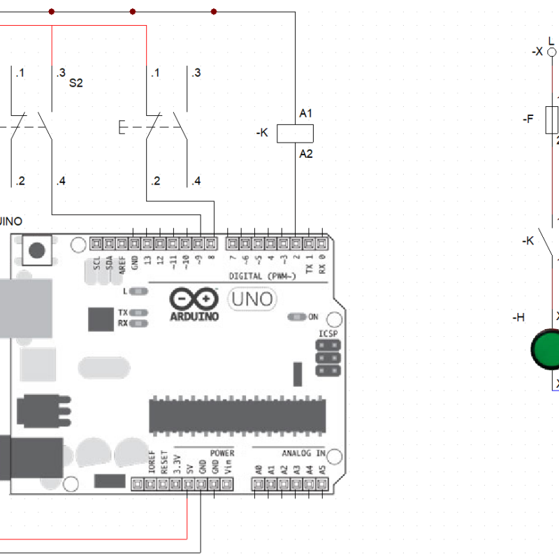 Circuito Star Stop Arduino